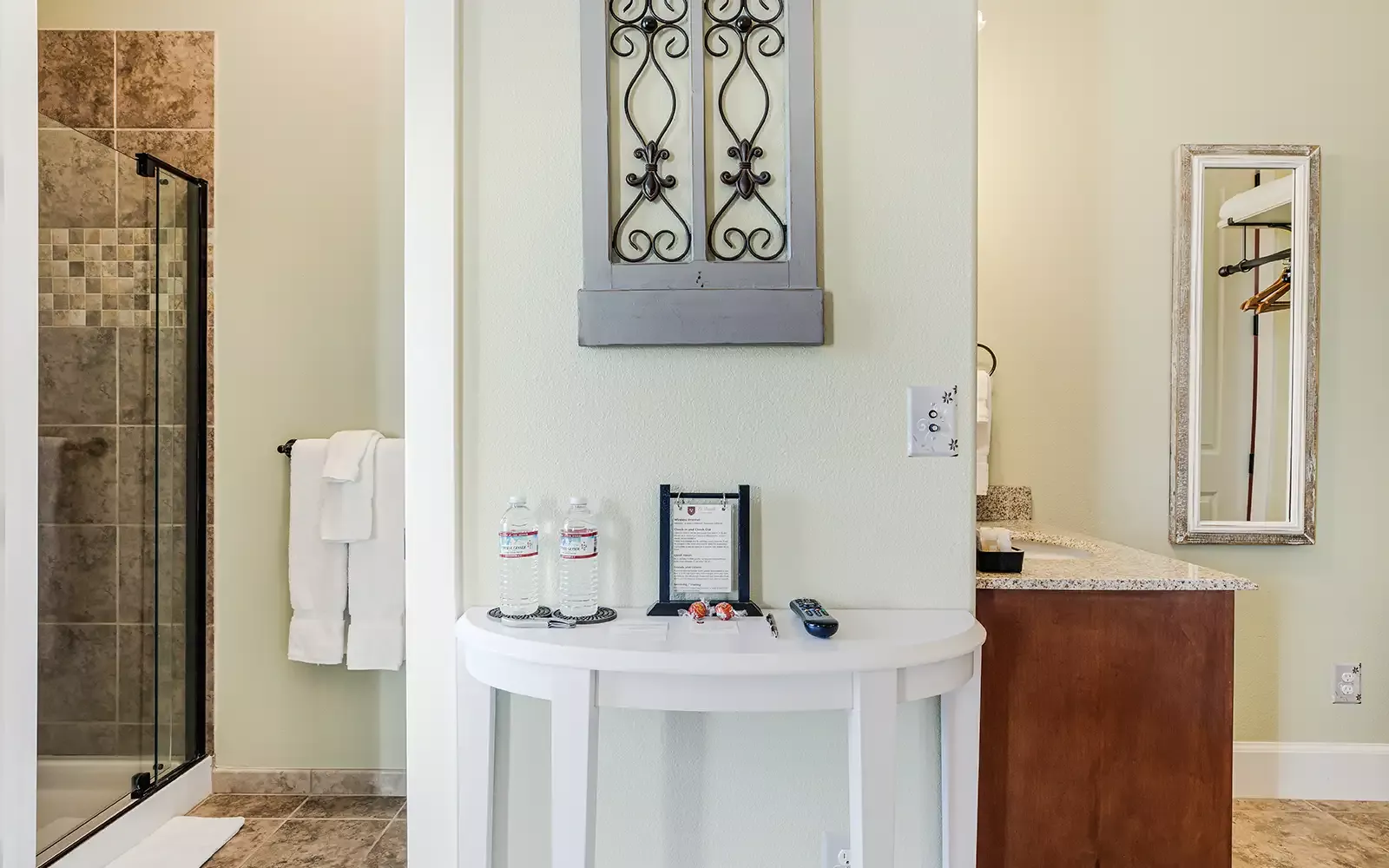 Private Bathroom with Walk-In Shower